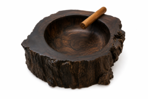 Live-edge ashtray