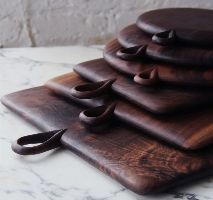 Wooden serving boards